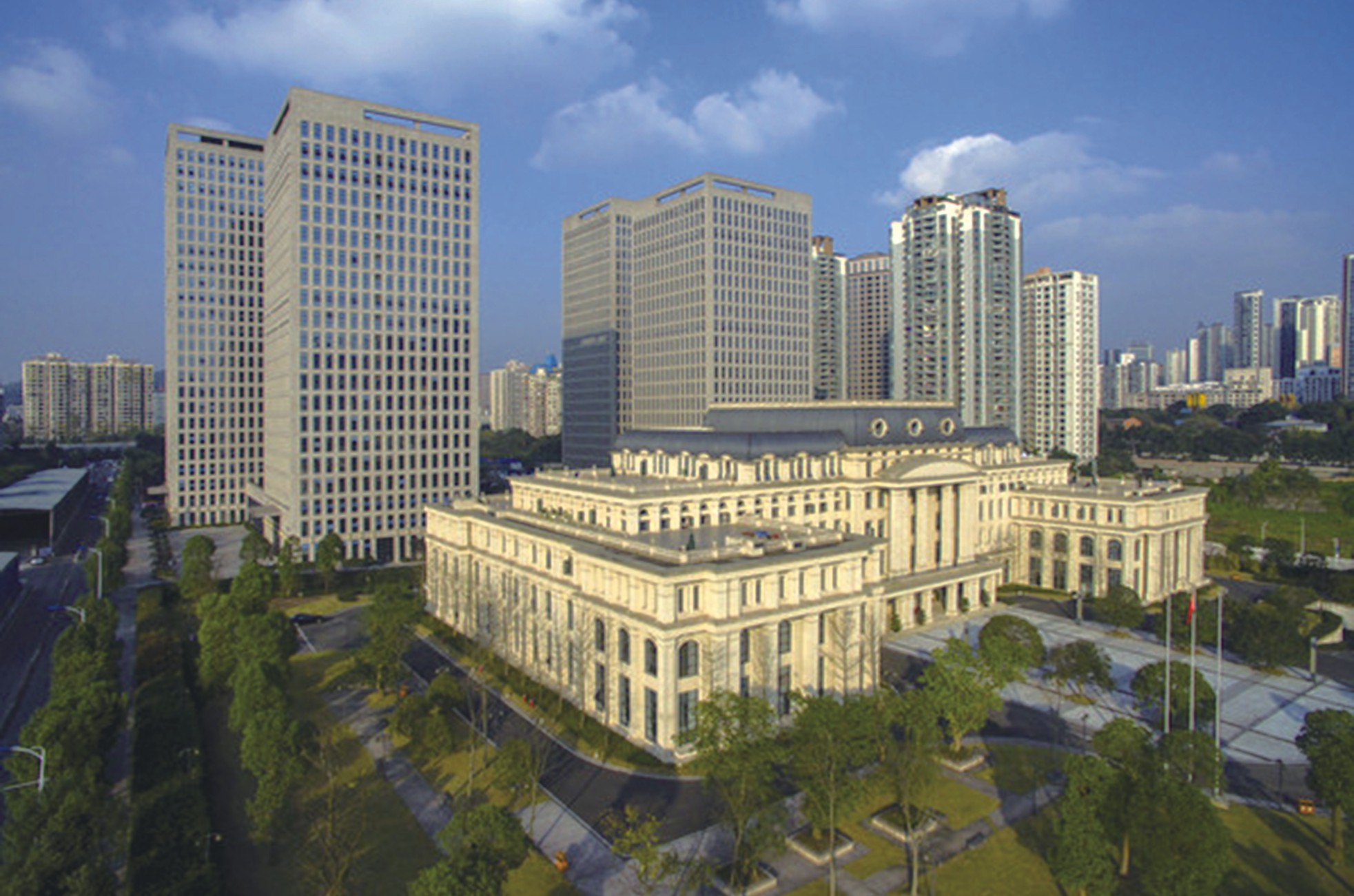 重慶涉外商務區鋼結構防火涂料工程